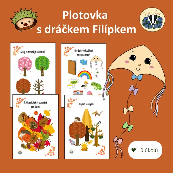 Plotovka s dráčkem Filípkem