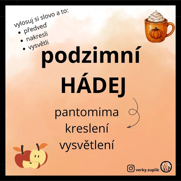 podzimní HÁDEJ