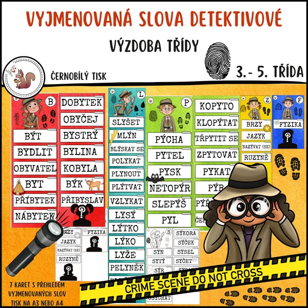 Vyjmenovaná slova detektivové