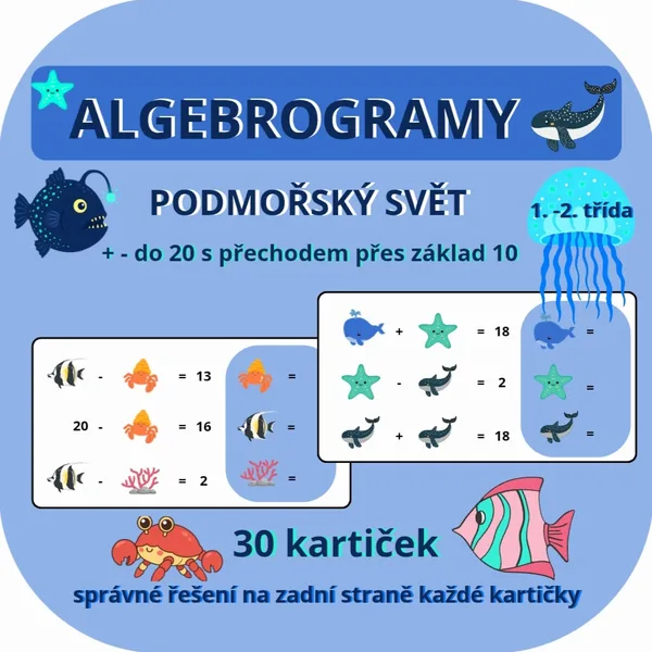 ALGEBROGRAMY- podmořský svět