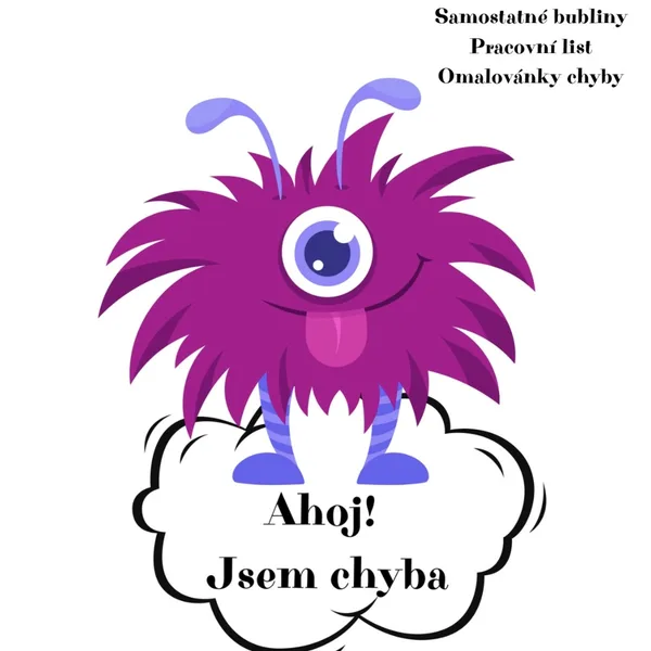 Ahoj! Jsem CHYBA