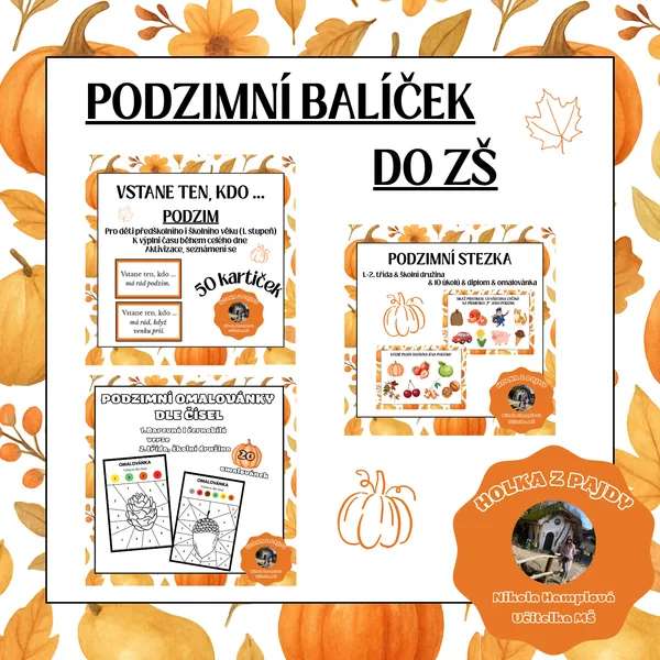 PODZIMNÍ BALÍČEK DO ZŠ