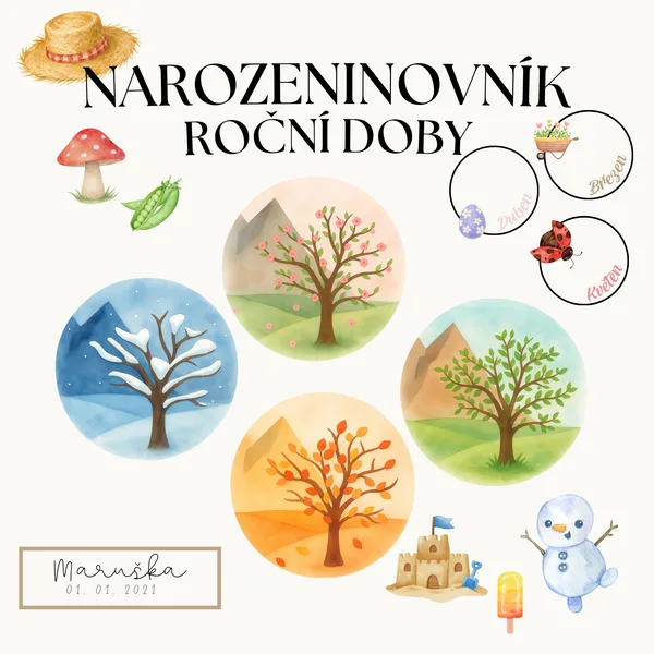Narozeninovník  | Roční doby