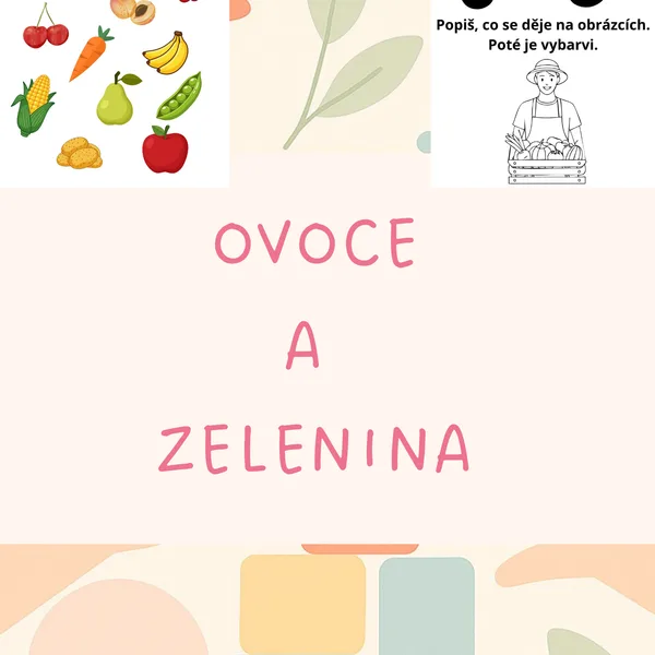 Tematický celek: Ovoce a zelenina
