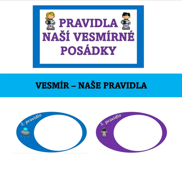 Vesmír - pravidla naší vesmírné posádky