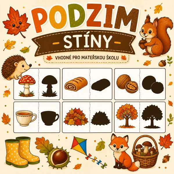 Podzim - stíny