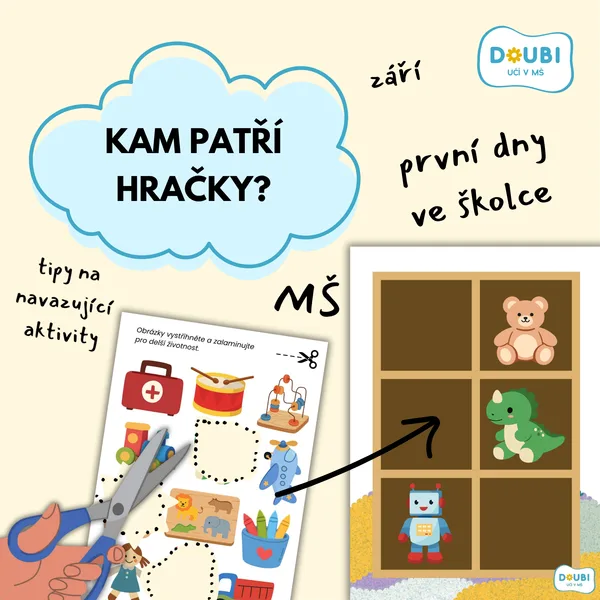 Kam patří hračky?