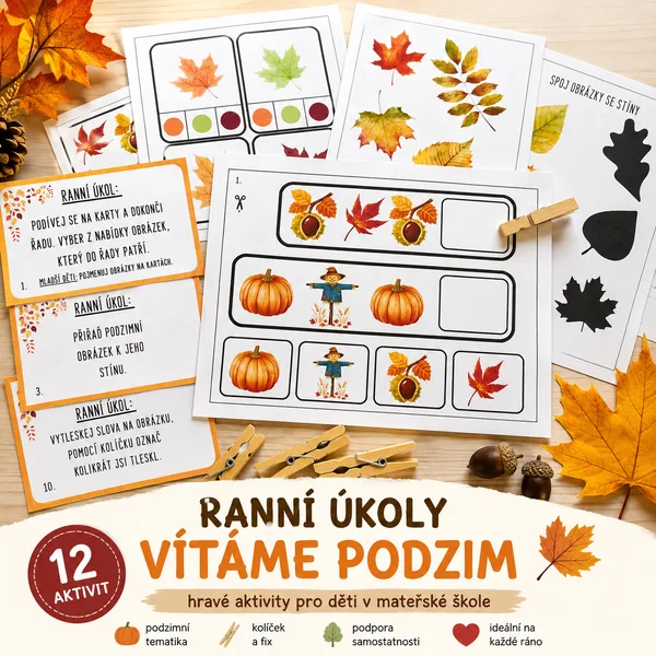 Ranní úkoly - Vítáme podzim