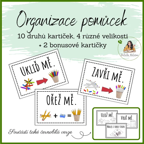 Organizace pomůcek