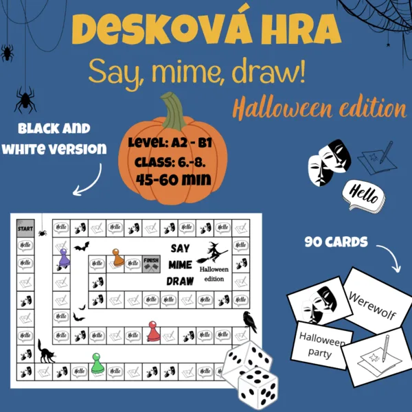 Say, Mime, Draw – Halloween Edition