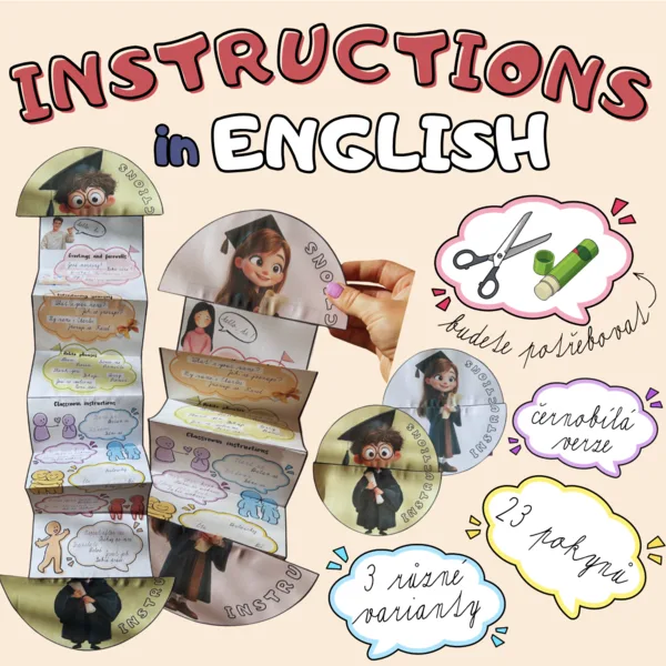 INSTRUKCE do angličtiny