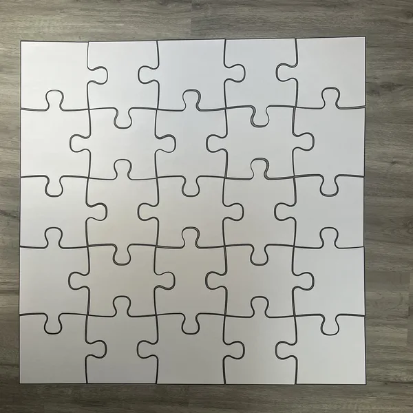 Puzzle - kolektiv (25dílků)