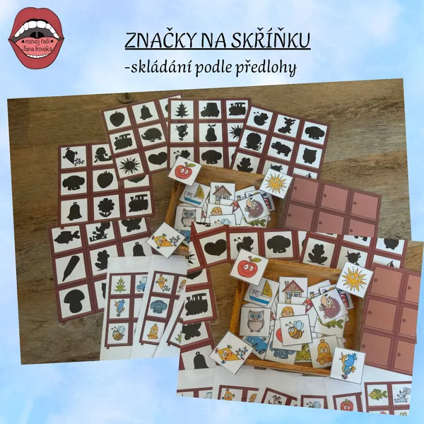 ZNAČKY NA SKŘÍŇCE