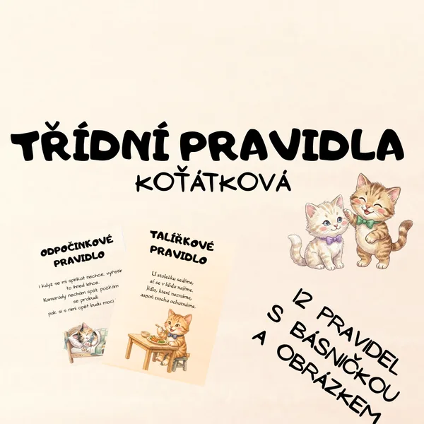 TŘÍDNÍ PRAVIDLA - KOŤÁTKA