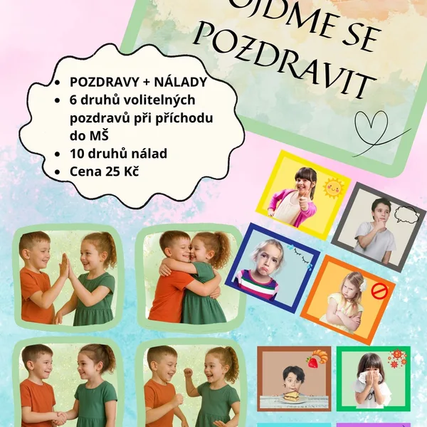 Pozdravy a emoce MŠ i ZŠ