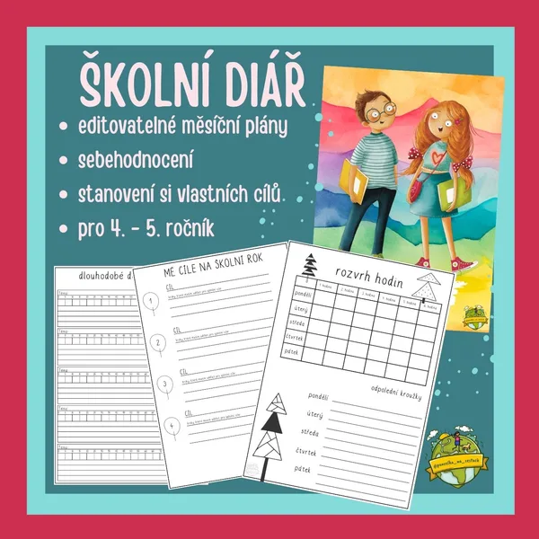 školní diář