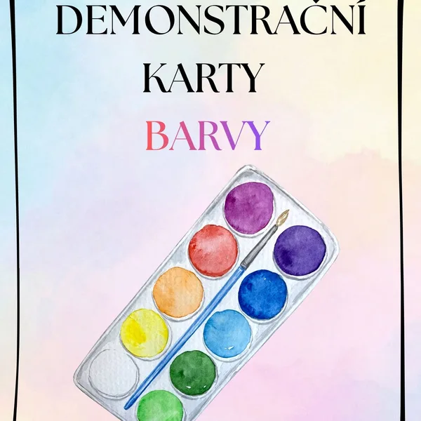 Demonstrační karty - Barvy