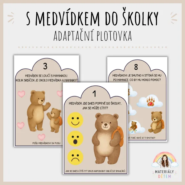 🐻S Medvídkem do školky🐻