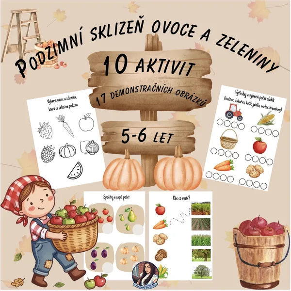 Podzim v MŠ - Ovoce a zelenina
