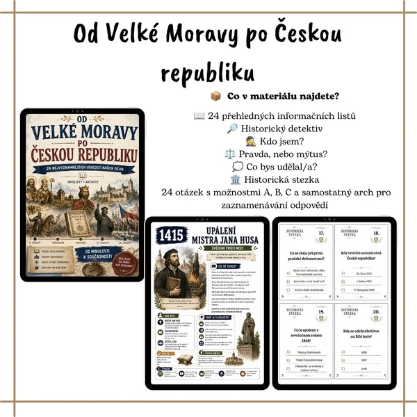 Od Velké Moravy po Českou republiku
