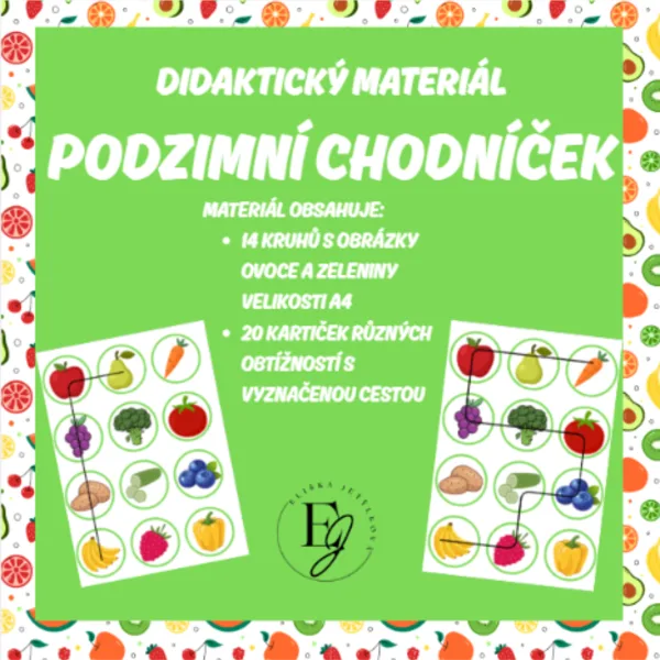 Chodníček - ovoce a zelenina