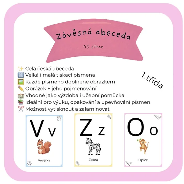 ZÁVĚSNÁ ABECEDA