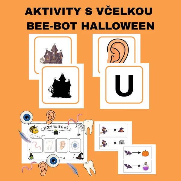 AKTIVITY  S VČELKOU BEE-BOT HALLOWEEN