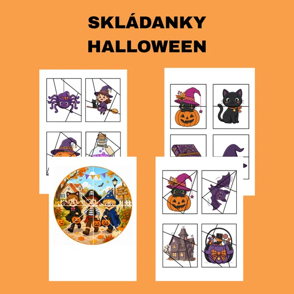 Skládanky Halloween