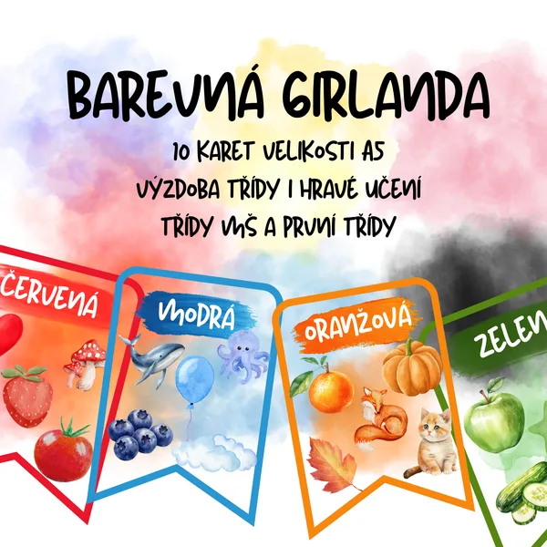 Barevná girlanda