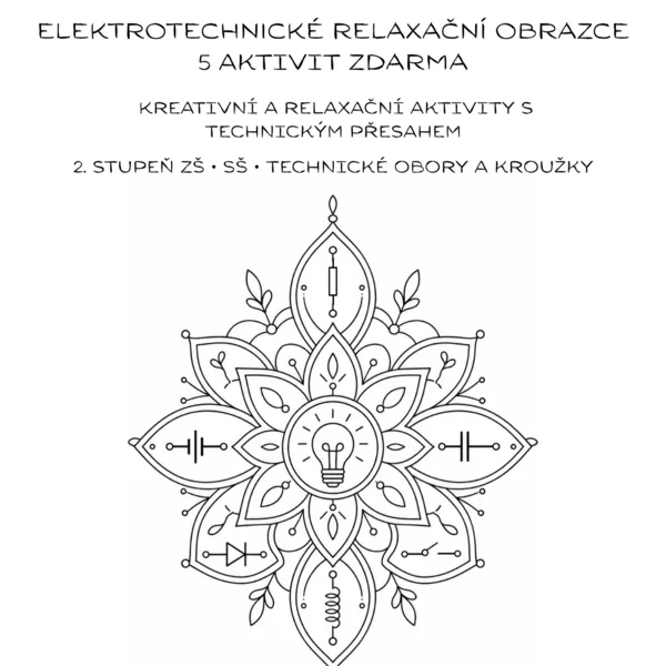 Elektrotechnické relaxační obrazce – 5 aktivit ZDARMA