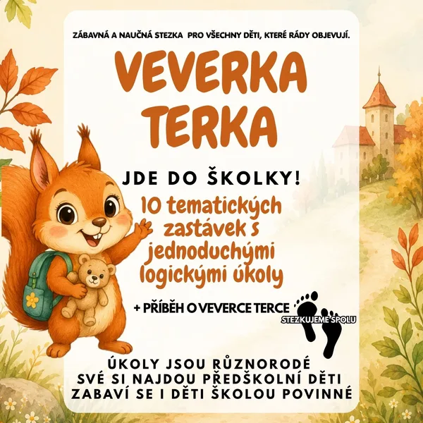 Veverka Terka jde do školky