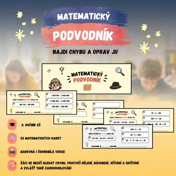 Matematický podvodník 5. třída