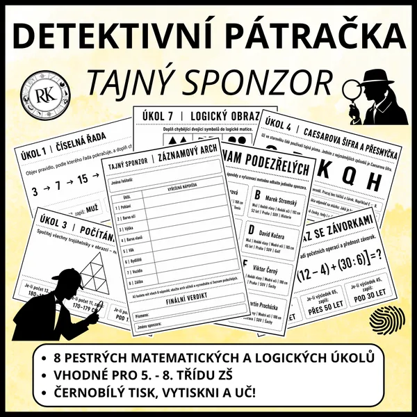 Detektivní pátračka (Tajný sponzor)