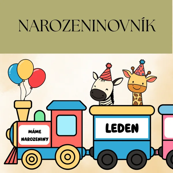 Narozeninovník - vlak