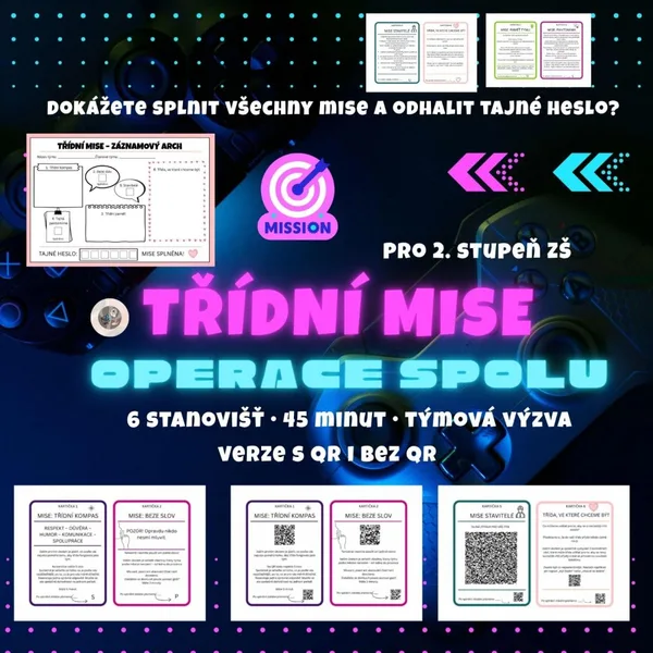 TŘÍDNÍ MISE – OPERACE SPOLU
