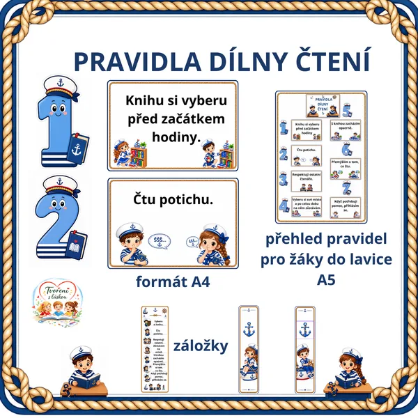 Pravidla dílny čtení