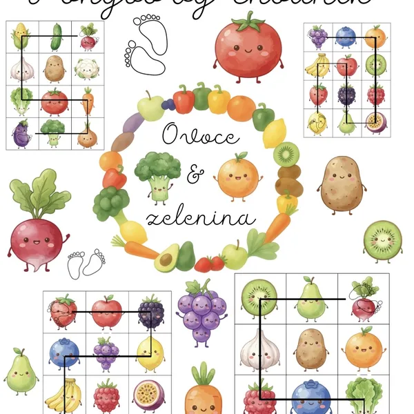 Pohybový chodník 🍎🥦