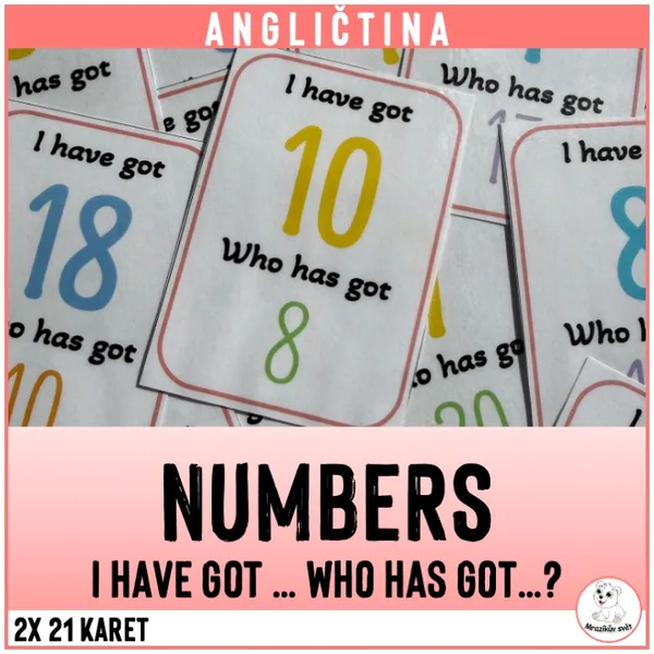 Numbers - I have got... Who has got...?