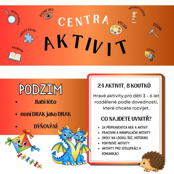 Centra aktivit - PODZIM