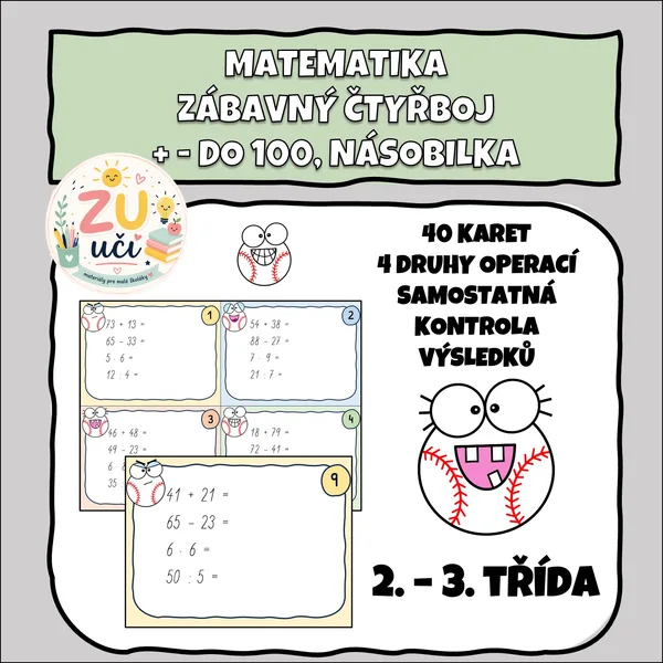 Zábavný čtyřboj do matematiky
