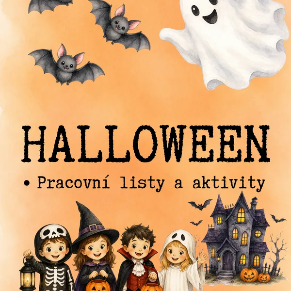 Halloween - pracovní listy a aktivity