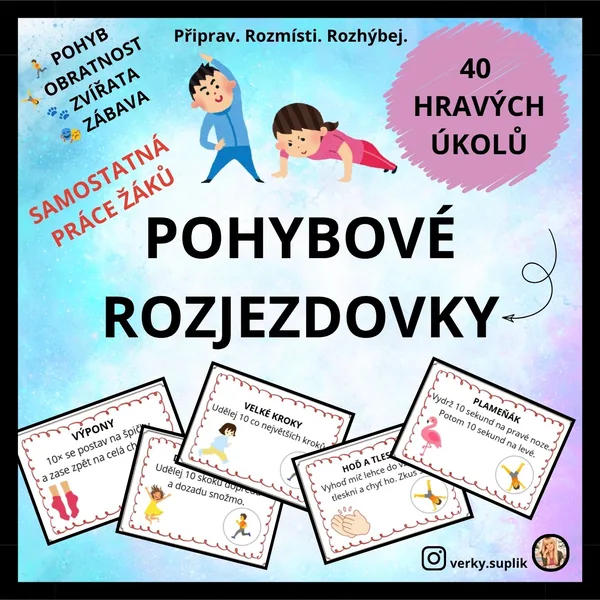 POHYBOVÉ ROZJEZDOVKY