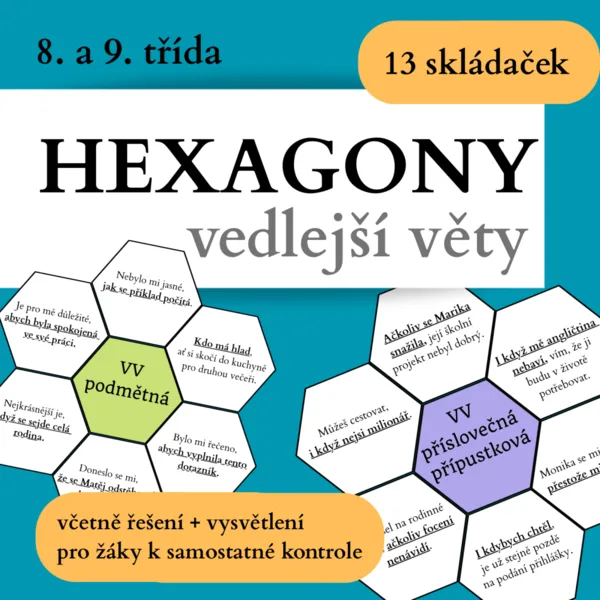 Hexagony - vedlejší věty