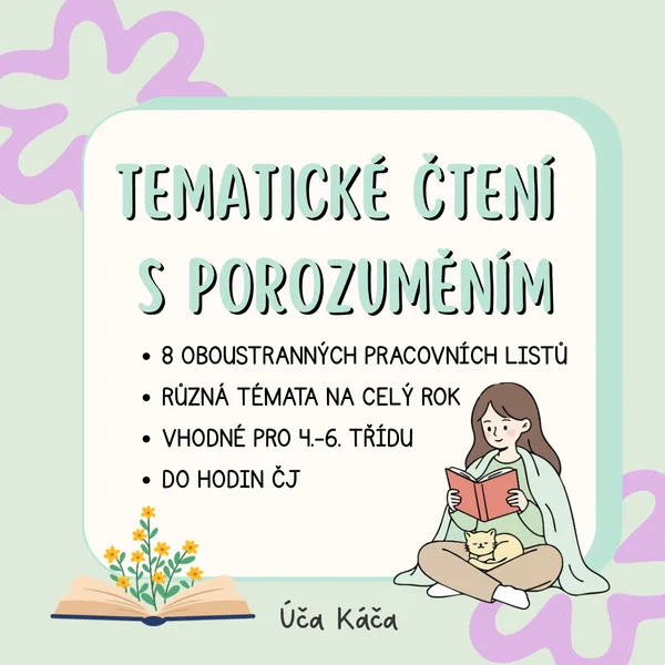 Tematické čtení s porozuměním k významným dnům