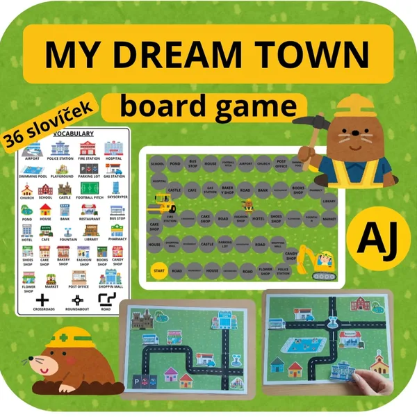 My Dream Town- board game