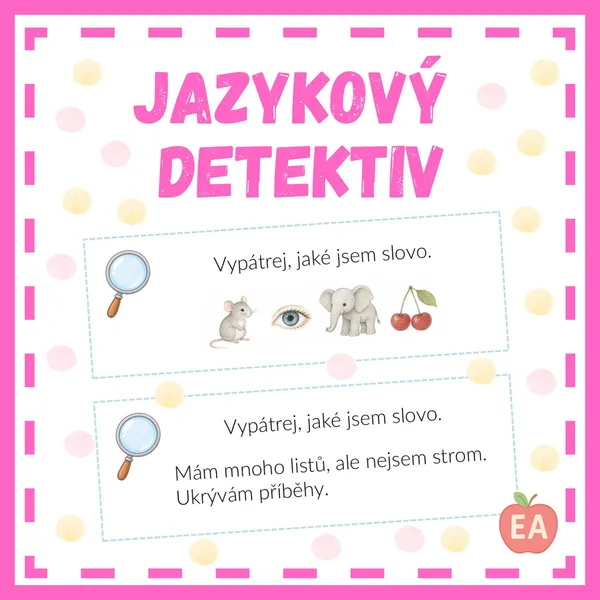 Jazykový detektiv - slovo