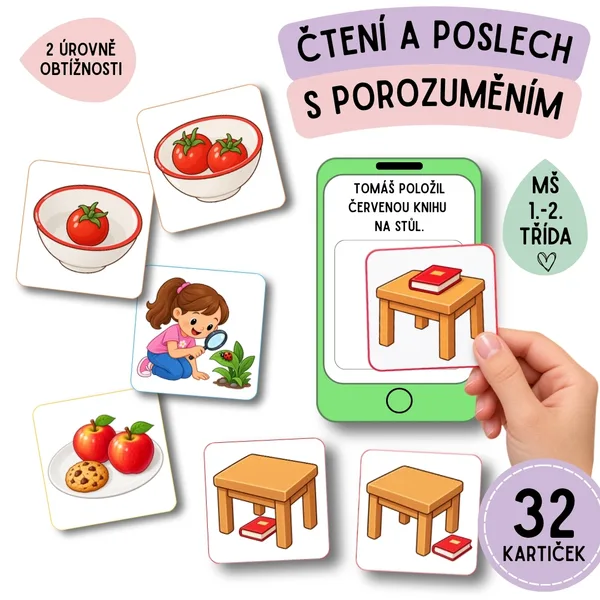 Poslech/čtení s porozuměním - mobily
