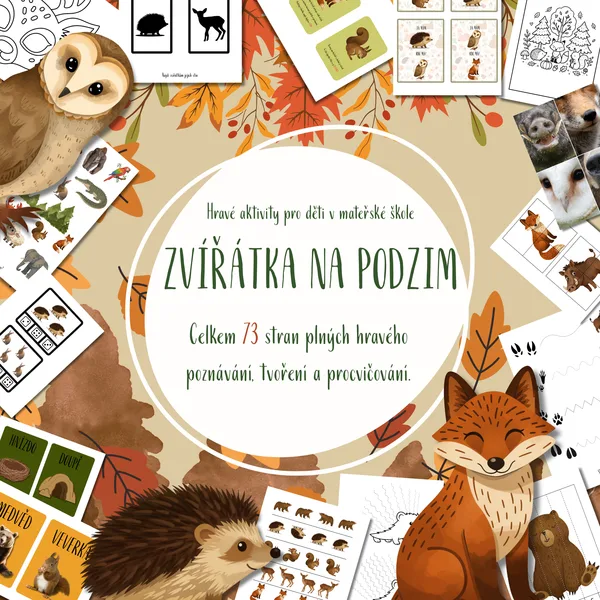 Zvířátka na podzim