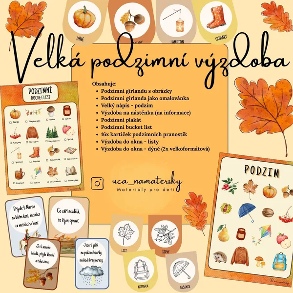 Velká podzimní výzdoba