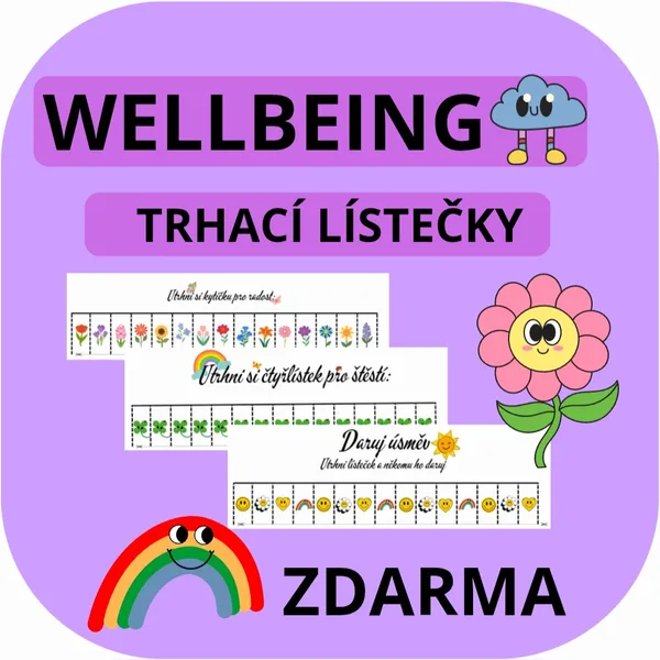 Wellbeing- trhací lístečky